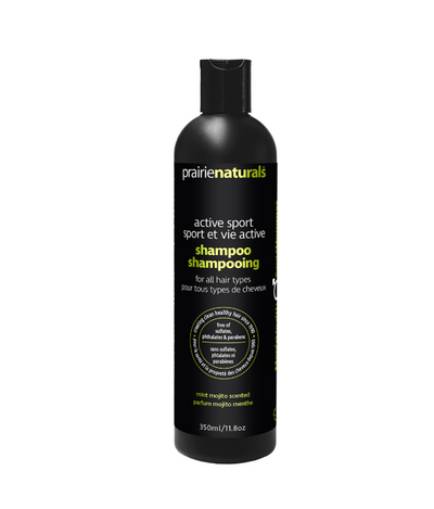 Prairie Naturals Men's Active Sport Shampoo, 350Ml