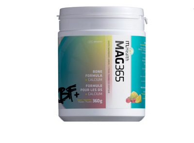 ITL Health MAG365 Bone Formula + Calcium, Raspberry Lemon, 360 g