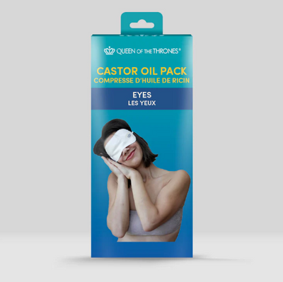 Queen Of The Thrones Eye Mask Castor Oil Pack