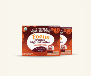 Four Sigmatic Organic Coffee With Lions Mane Dark Roast Espresso Pods, 10Pk