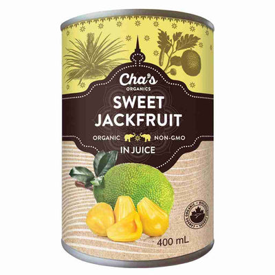 Cha's Organics, Sweet Jackfruit In Juice, 400Ml