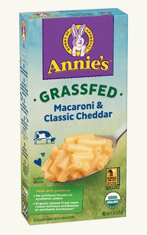Annie's Organic Grass Fed Classic Mild Cheddar, 170G