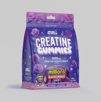 Applied Nutrition Creatine Gummies Millions Blackcurrant 80 Count
