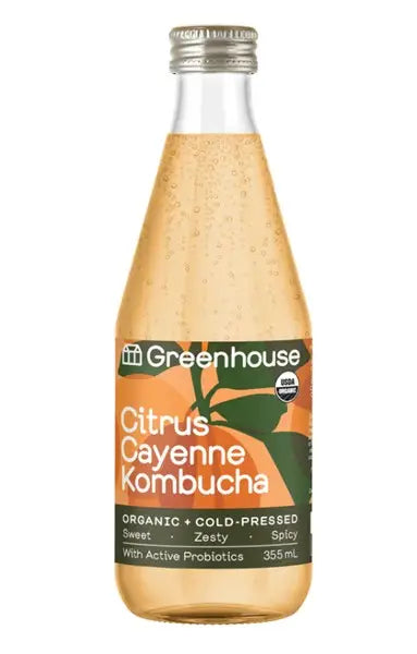 Greenhouse - Citrus Cayenne Kombucha, 325Ml