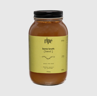 Ripe Grass-Fed Beef Bone Broth, 946Ml