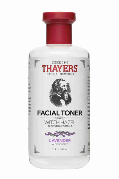 Thayers Alcohol-Free Witch Hazel Toner with Aloe Vera, Lavender, 355 mL