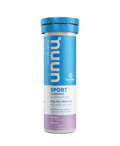 Nuun Hydration Sport: Grape - 10 Effervescent Tablets