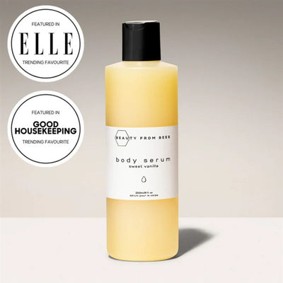 Beauty From Bees Body Serum - Sweet Vanilla, 8Oz