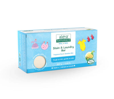 Aleva Naturals Stain & Laundry Bar Unscented, 220G