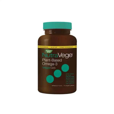 Nutravege - Plant-Based Omega-3 500Mg EPA+DHA, 75 Veggie Softgels