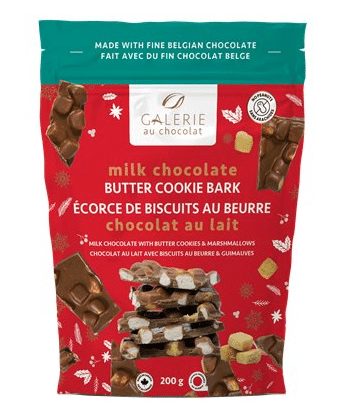 Galerie Milk Chocolate Butter Cookie Bark, 200 g