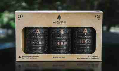 Wabanaki Barrel Aged Maple Syrup, Three Pack