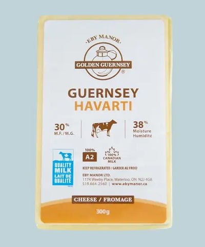 Eby Manor Guernsey Havarti Cheese, 300G