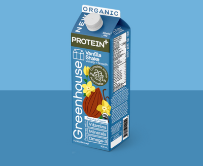 Greenhouse Vanilla Protein Shake 900Ml