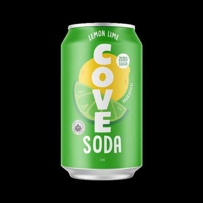 Cove Soda, Lemon Lime 355Ml