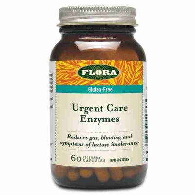 Flora Urgent Care Enzymes, 60 Capsules