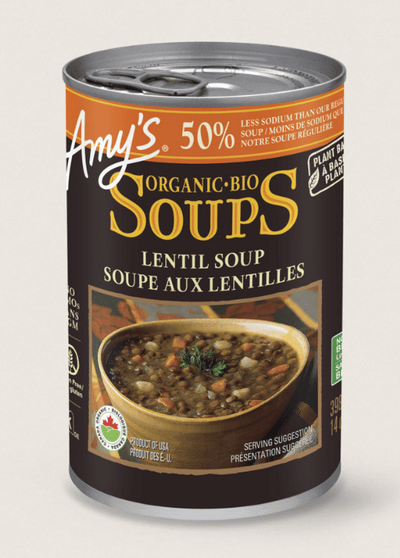 Amy's Organic Low Sodium Lentil Soup, 398Ml