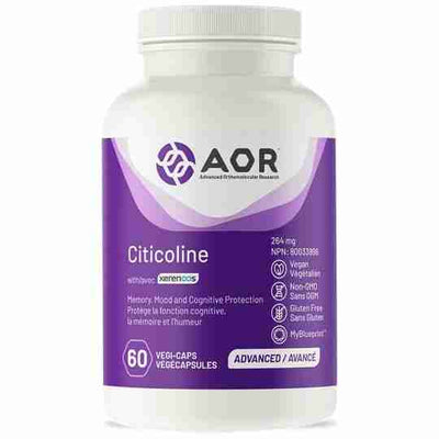 AOR Citicoline 264Mg 60Vcap