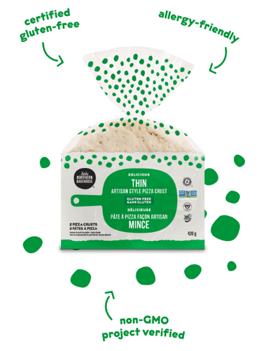 Little Northern Bakery GF Thin Artisan Style Pizza Crust - 420G