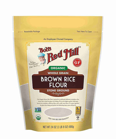 Bob's Red Mill - Organic Brown Rice Flour, 680G