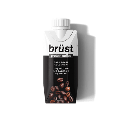 Brust, Dark Roast Protein Cold Brew, 330Ml