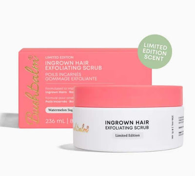 Bushbalm - Ingrown Hair Exfoliating Scrub, Watermelon Sugar, 236Ml