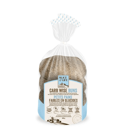 Slice Of Life Carb Wise Buns - 300G