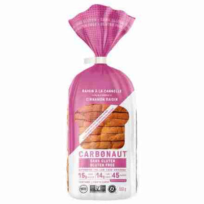 Carbonaut - Keto Gluten-Free Cinnamon Raisin Bread