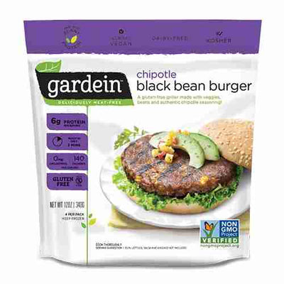 Gardein Chipotle Black Bean Patties - 340G