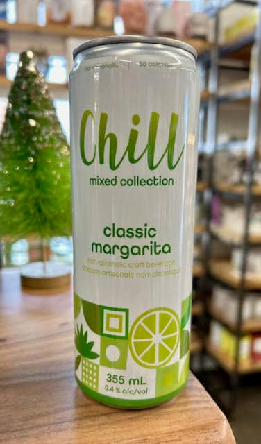 Chill St. Craft - Classic Margarita Non Alcoholic Cocktail, Single