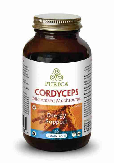 Purica Cordyceps Micronized Mushrooms 60 Vegan Caps