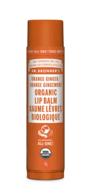 Dr Bronner's Lip Balm: Orange Ginger 4G