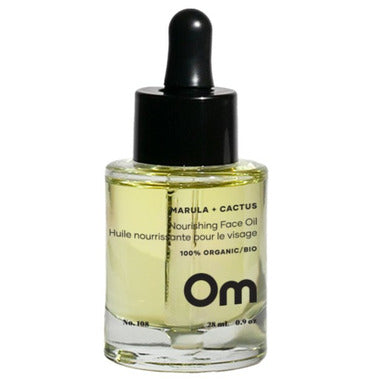 OM Organics Marula + Cactus Nourishing Face Oil, 28 mL