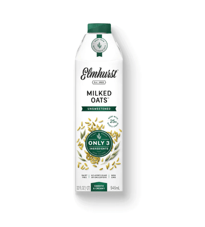 Elmhurst - Unsweetened Oat Milk, 946Ml