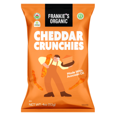Frankie's Organic Cheddar Crunchies, 142 g