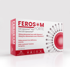 Ferosom Forte - LCE Liposomal Iron, 20 Vcap