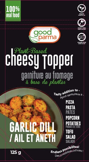 Good Parma Plant Based Cheesy Topper - Garlic Dill, 125G