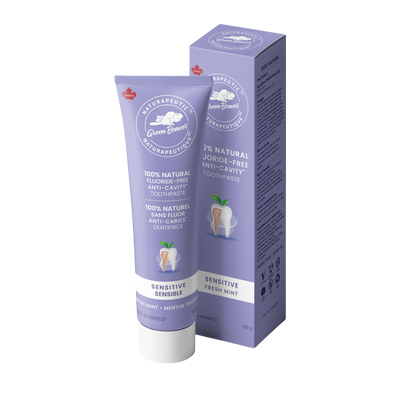 Green Beaver Sensitive Toothpaste, Fresh Mint, 100 g