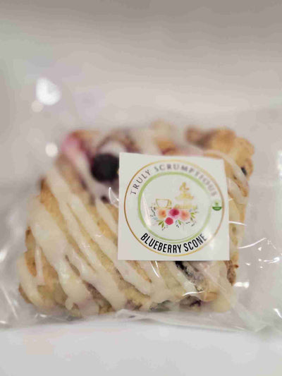 Truly Scrumptious Blueberry Scone (Vegan)