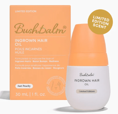 Bushbalm Just Peachy Ingrown Hair Oil, 30Ml