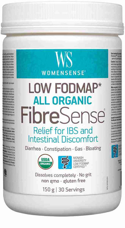 Womensense Low FODMAP Organic Fibresense 150 G