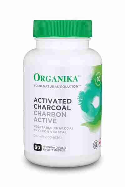 Organika - Activated Charcoal, 90 Vcaps