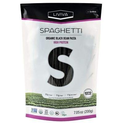 Liviva Organic Black Bean Spaghetti - 200G