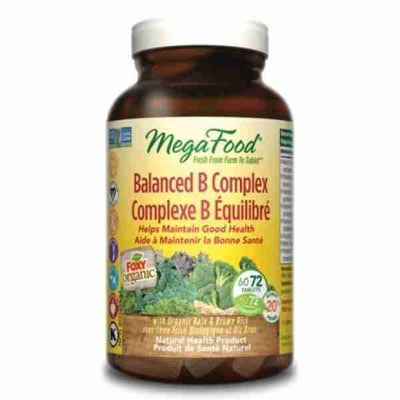 Megafood Balanced B Complex 72 Tablets