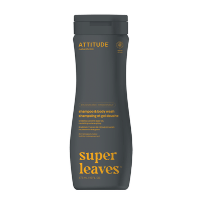 Attitude Living 2-in-1 Sport Shampoo & Body Wash, 473 mL