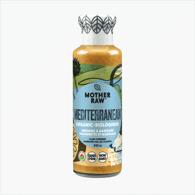Mother Raw Organic Mediterranean Dressing & Marinade - 242Ml