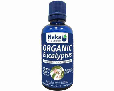 Naka Organic Eucalyptus Essential Oil, 50 mL