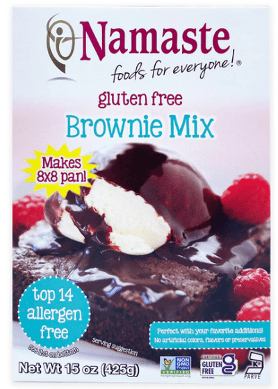 Namaste Gluten Free Brownie Mix 425G
