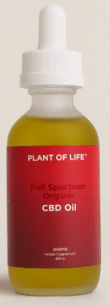 Plant Of Life Full Spectrum Organic CBD Oil - 2000Mg, 60Ml