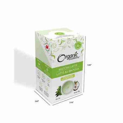 Organic Traditions Matcha Latte Single Serve 10 X 13G